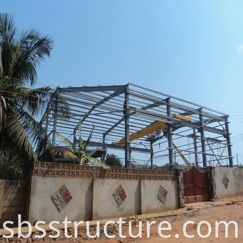 Steel Structure Warehouse In Ghana1
